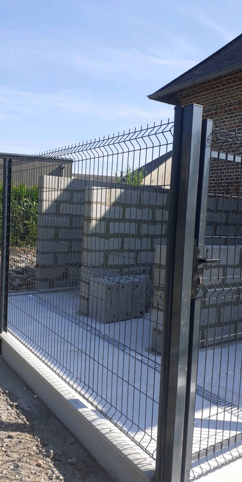 Création d'un chenil en agglo avec toit terrasse proche Fécamp