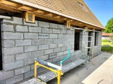 Entreprise pour la rénovation d'une façade de maison individuelle proche de Fécamp 76